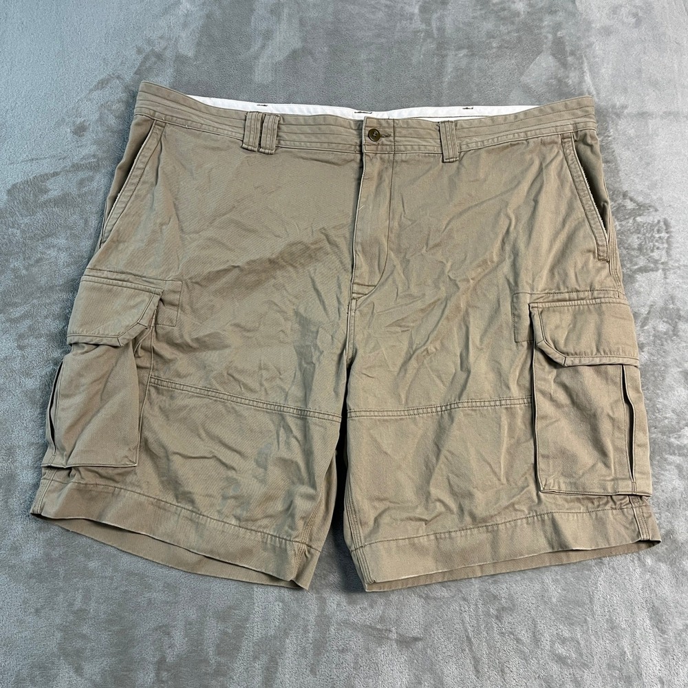 Polo Ralph Lauren Classic Polo Chino Mens Tan Cargo Shorts 48 Big Tall Utility